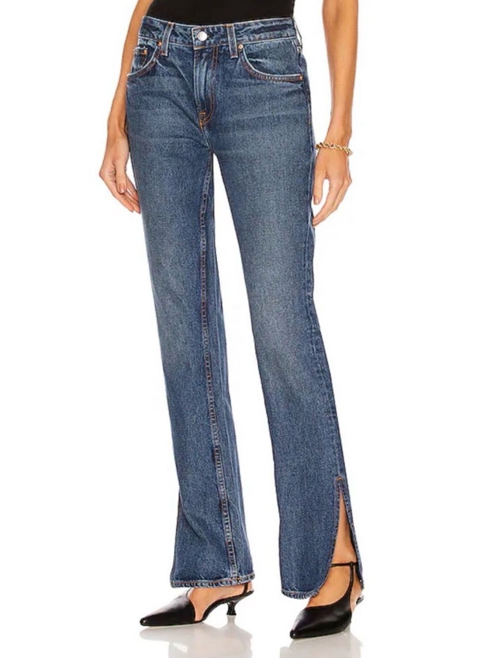 Grlfrnd Hailey Low Rise Slim boot jeans 29